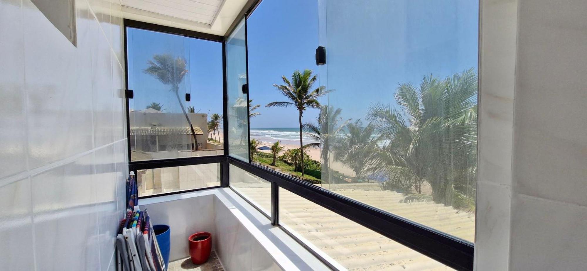 COPFL0100 - Pé na Areia! Vista total mar em Praia do Flamengo por Beehost Salvador Exterior foto